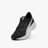 Puma Boys Pounce Lite Junior Shoes In Black & White