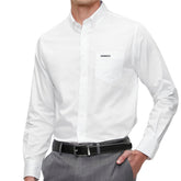 Pringle Mens William Long Sleeve Classic Shirt In White