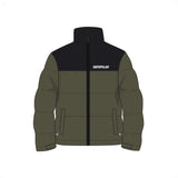 Caterpillar Heavyweight Insulated Puffer Olive Night