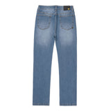 Caterpillar Mens Triblend Stretch Denim Slim In Light Stone