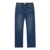 Caterpillar Mens Triblend Stretch Denim Slim In Vintage Dark Wash