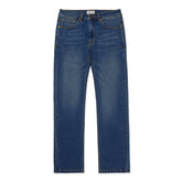 Caterpillar Mens Triblend Stretch Denim Slim In Vintage Dark Wash