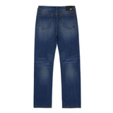 Caterpillar Mens Triblend Stretch Denim Straight In Vintage Dark Wash