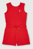 Polo Girls Gabriella Jumpsuit In Red