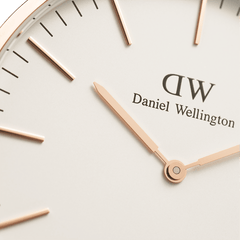 Daniel Wellington classic Bristol Rose Gold Tan Watch