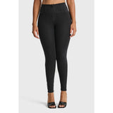 Freddy Womens High Waist Skinny Trousers J7N In Black
