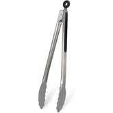 Creative Cooking Locking Tongs In Silver