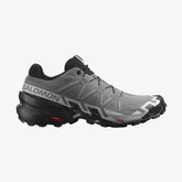 Salomon Mens Speedcross 6 Shoes Quiet Shade Black/Pearl Blue