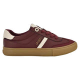 Guess Womens Loui Sneakers In Dark Red