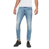 G-Star Raw Mens Revend Skinny Indigo Aged Jeans