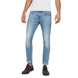 G-Star Raw Mens Revend Skinny Indigo Aged Jeans