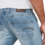 G-Star Raw Mens Revend Skinny Indigo Aged Jeans