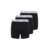 Calvin Klein Mens 3 Pack Boxers In Black