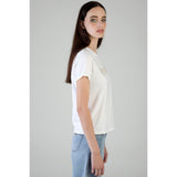 Sissy boy Womens Regular T-shirt With Pearl Logo In White