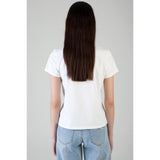 Sissy boy Womens Regular T-shirt With Pearl Logo In White