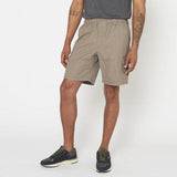 Jeep-M-Elasticated Waistband Cargo Shorts In Olive