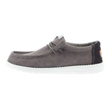 Hey Dude Mens Wally Workwear Shoes Granite