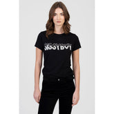 Sissy boy Womens Final Boss Regular T-Shirt In Black