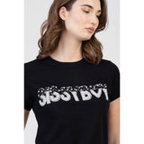 Sissy boy Womens Final Boss Regular T-Shirt In Black