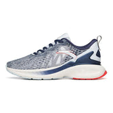 Anta Mens Running Shoes In Grey & Blue