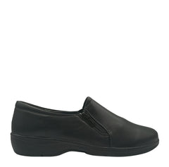 Hush Puppies Ladies Soft Jillian Black Shoes