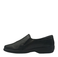 Hush Puppies Ladies Soft Jillian Black Shoes