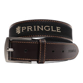 Pringle Mens Casual Belt In Brown