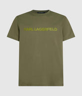 Karl Lagerfeld Mens Essential T-Shirt In Olive
