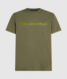 Karl Lagerfeld Mens Essential T-Shirt In Olive