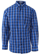 Pringle Mens Phoenix Long Sleeve Check Classic Shirt In Navy