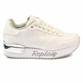 Replay Womens Penny RBJ Sneakers In White