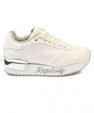 Replay Womens Penny RBJ Sneakers In White