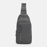 Cerruti Principe Mens Fill Body Bag In Grey