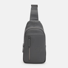 Cerruti Principe Mens Fill Body Bag In Grey