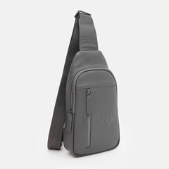 Cerruti Principe Mens Fill Body Bag In Grey