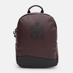 Bikkemberg Owen Backpack In Maroon