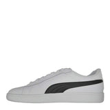 Puma Mens Smash 3.0 L Sneakers In White/Black/Gold
