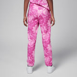 Jordan Girls Brooklyn Essential Floral Pants In Pink