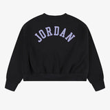 Jordan Girls Sweatshirt In Black