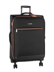 Cellini Allure 4 Wheel Trolly Case Black