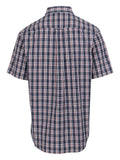 Pringle Mens Oak Short Sleeve Classic Shirt In Navy