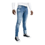 Soviet Mens Fashion Skinny Jeans In Indigo