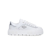 Replay Womens Paulette Sneakers In White And Silver