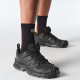 Salomon Mens XA Pro 3D V9 Sneakers In Black/Phantom/Pewter