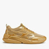 Diesel Womens Serendipity Sport Sneakers In Gold
