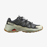 Salomon Mens Speedcross Peak Shoes In Urban Chic/Black/Alfalfa