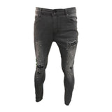 Soviet Mens Pedr Fashion Skinny Jeans In Black Wash