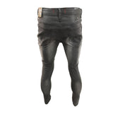 Soviet Mens Pedr Fashion Skinny Jeans In Black Wash