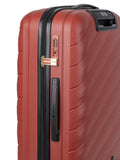Cellini Pulse Trolley Case In Henna