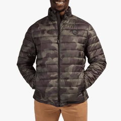 Jeep Mens Core Puffer Jacket Camouflage